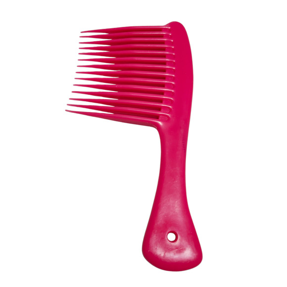 Vtg. Jumbo Detangling Rake Handle Comb Pink
8'5' - Picture 2 of 3